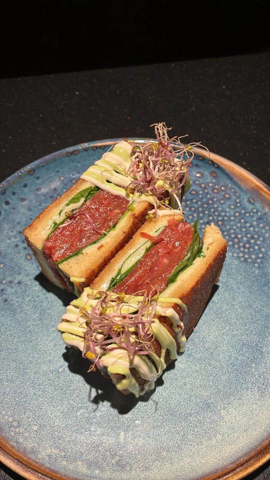 Fassona, Wasabi & Milk Bread